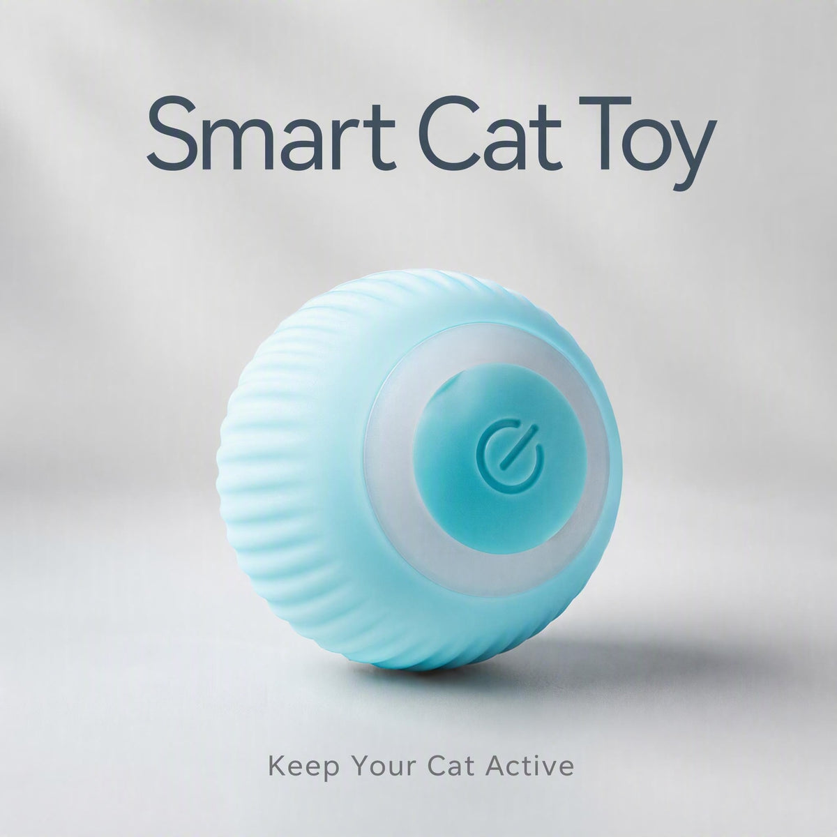 Smart Automatic Rolling Glowing Cat Toy Balll