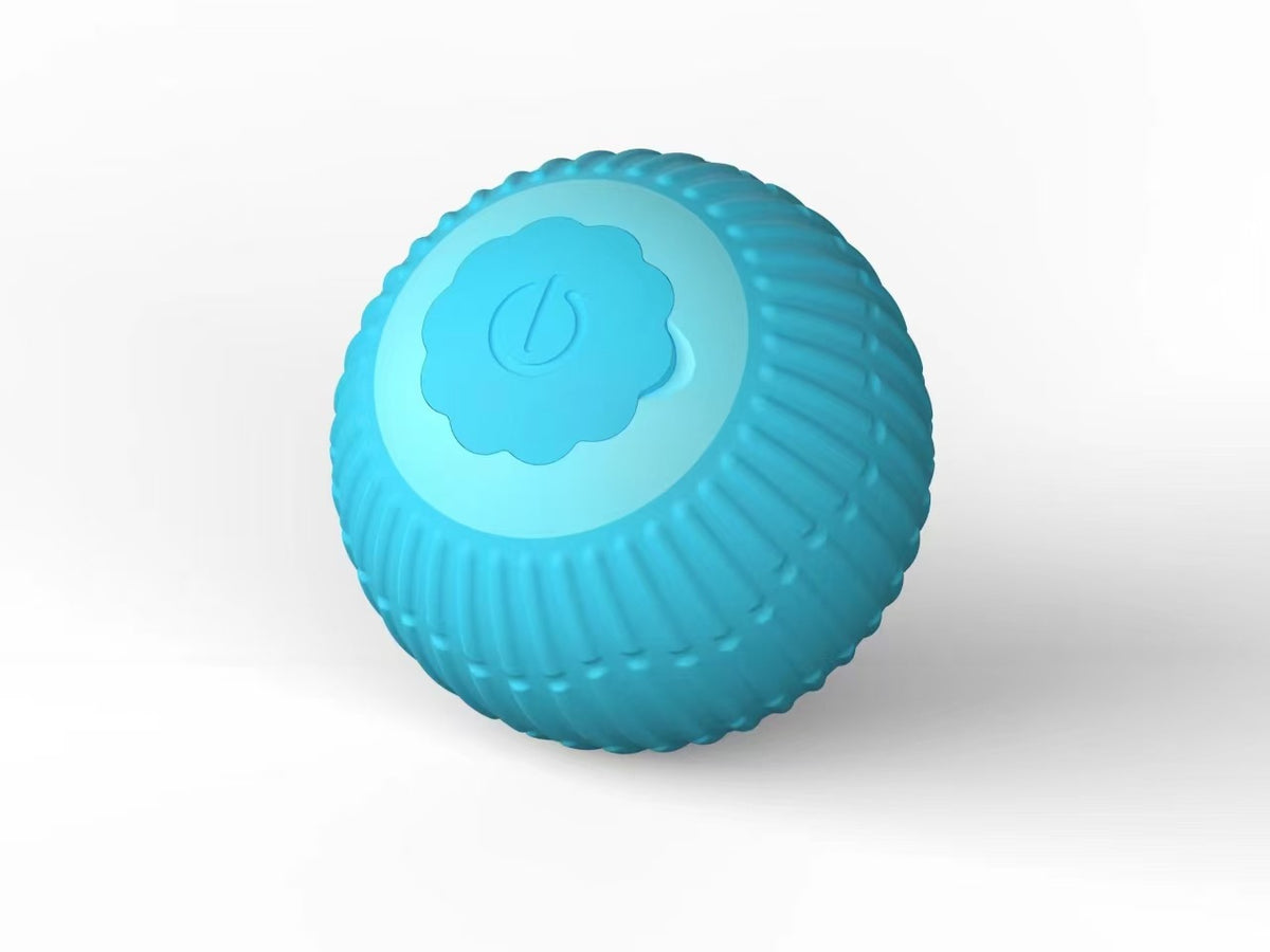 Smart Automatic Rolling Glowing Cat Toy Balll