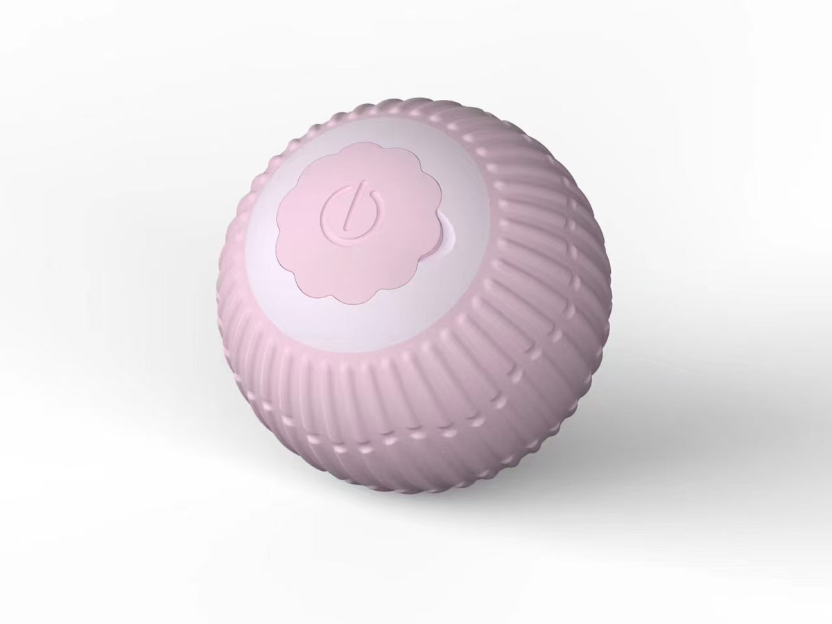 Smart Automatic Rolling Glowing Cat Toy Balll