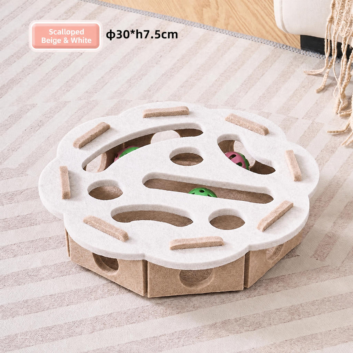 Hide and Seek Box with Rolling Balls