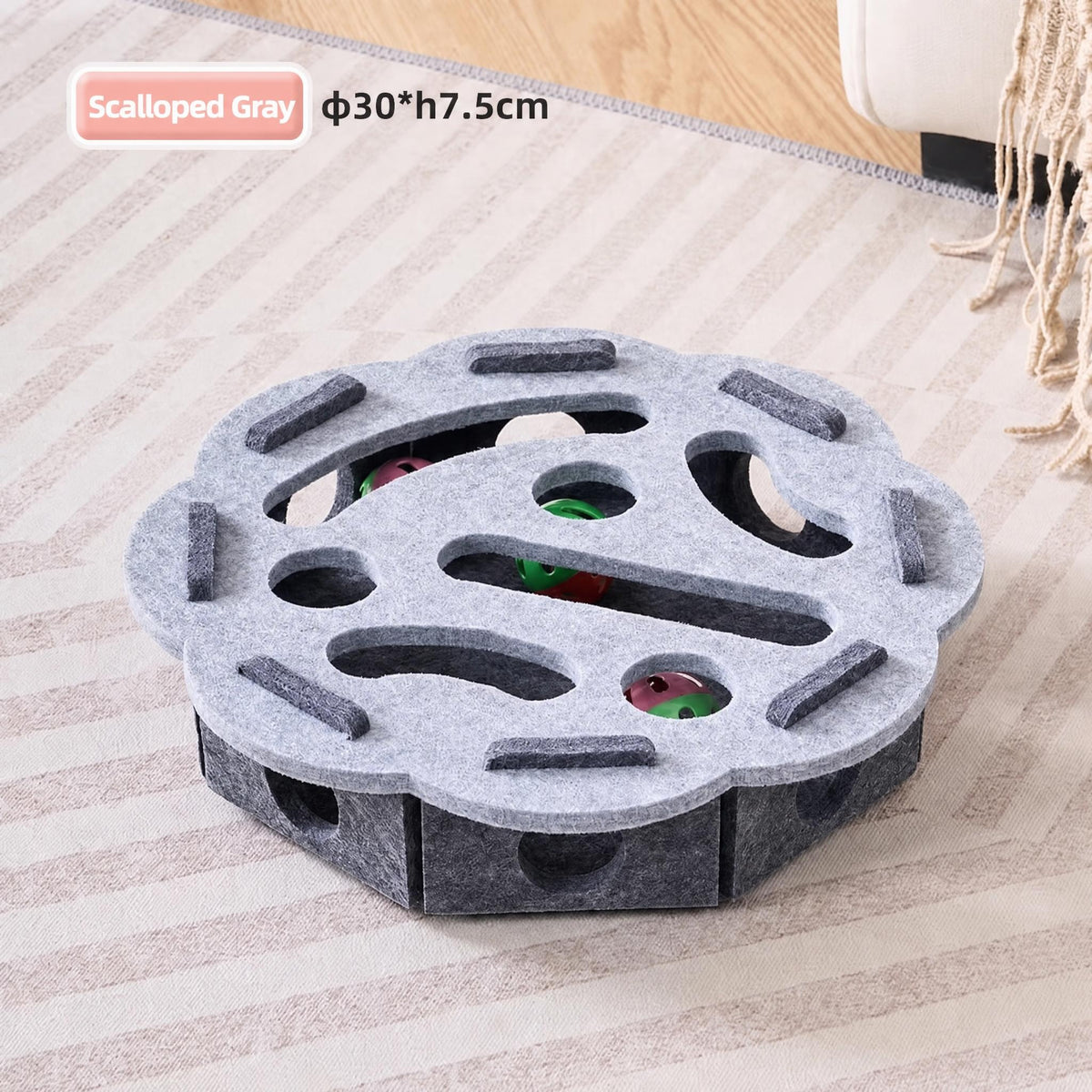 Hide and Seek Box with Rolling Balls