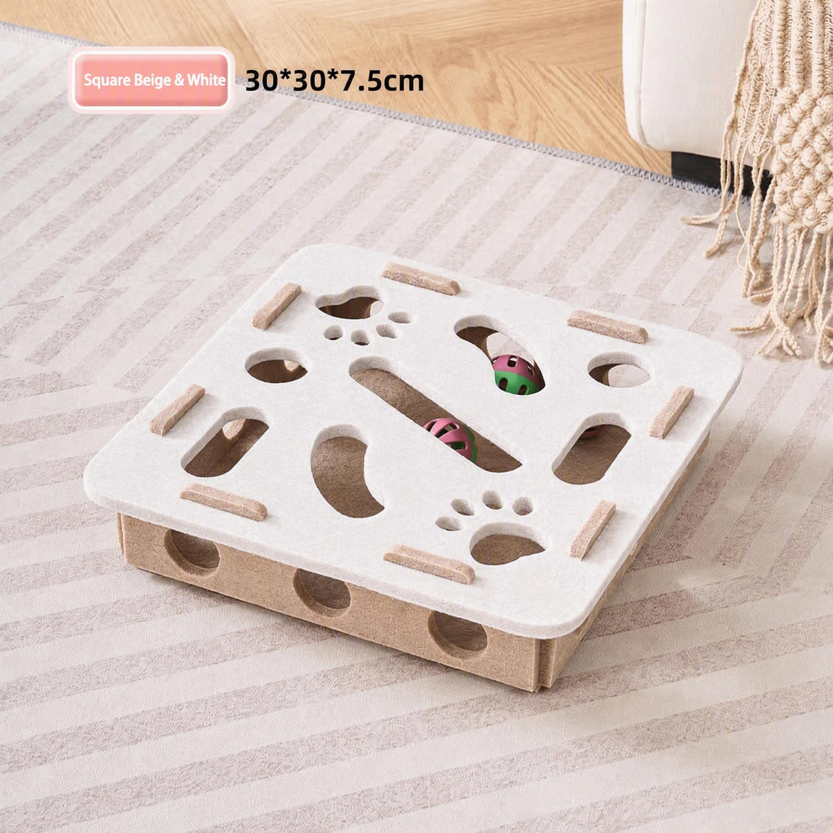 Hide and Seek Box with Rolling Balls