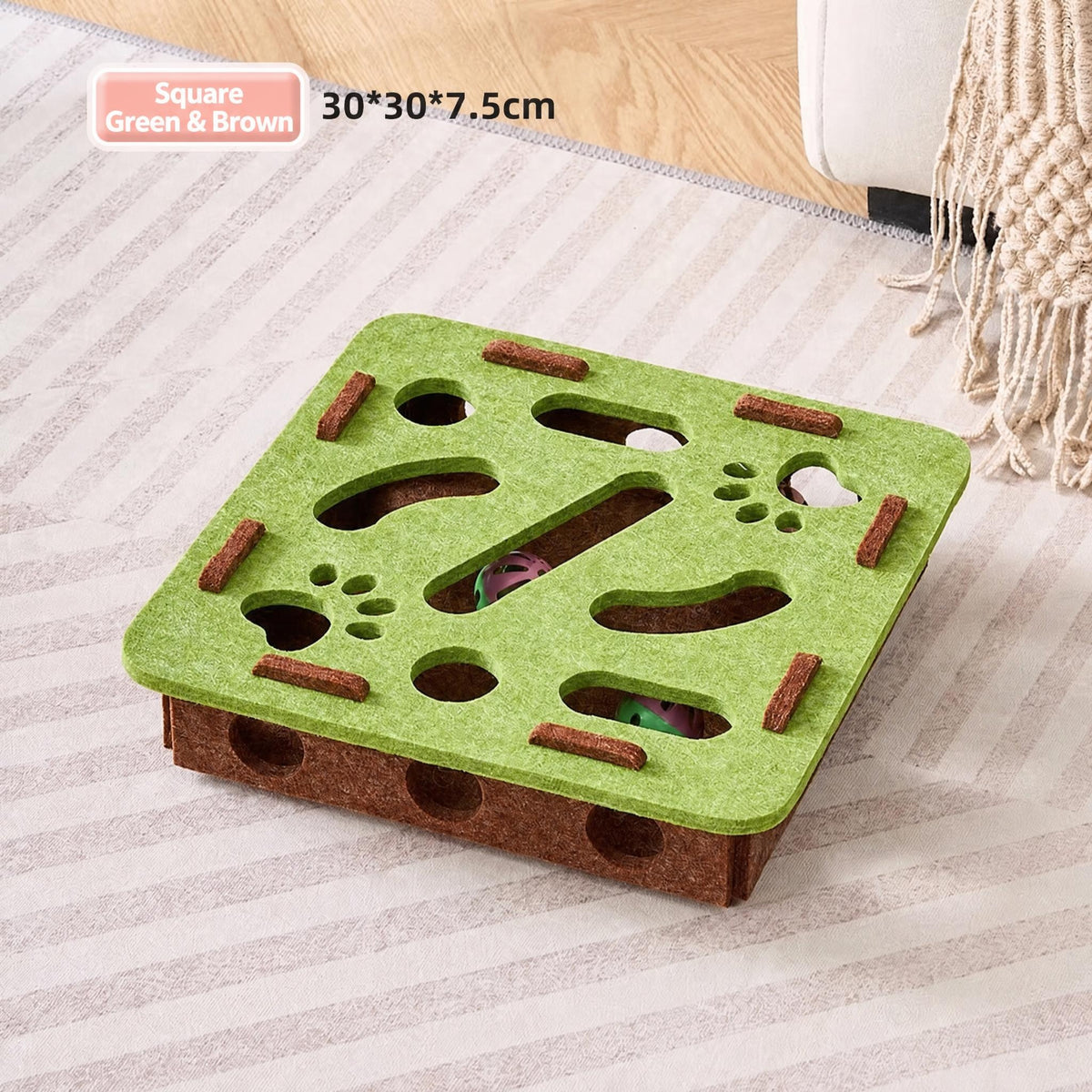 Hide and Seek Box with Rolling Balls